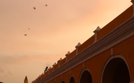 Murallas de Cartagena de Indias, Colombia, durante el atardecer