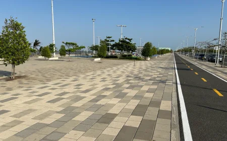 Gran Malecón junto al río Magdalena en Barranquilla