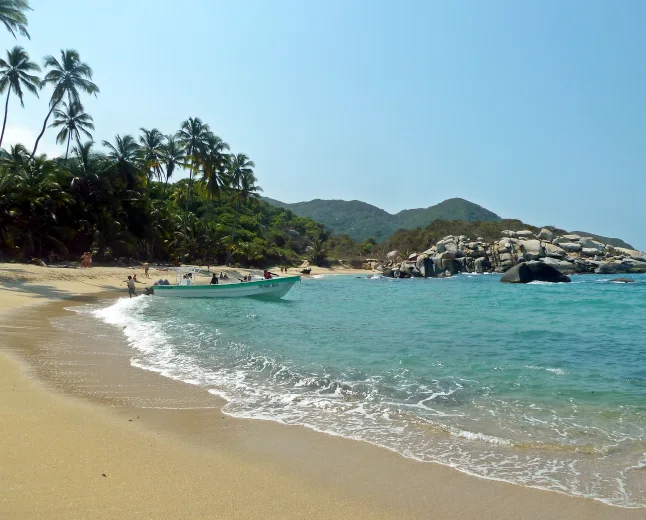 Playa de Cabo San Juan en el Parque Tayrona