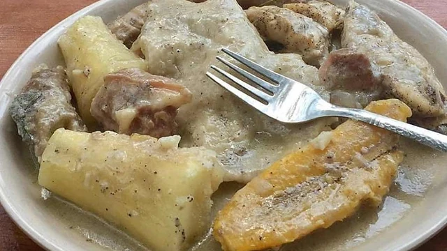 Rondón tradicional de la gastronomía raizal de San Andrés